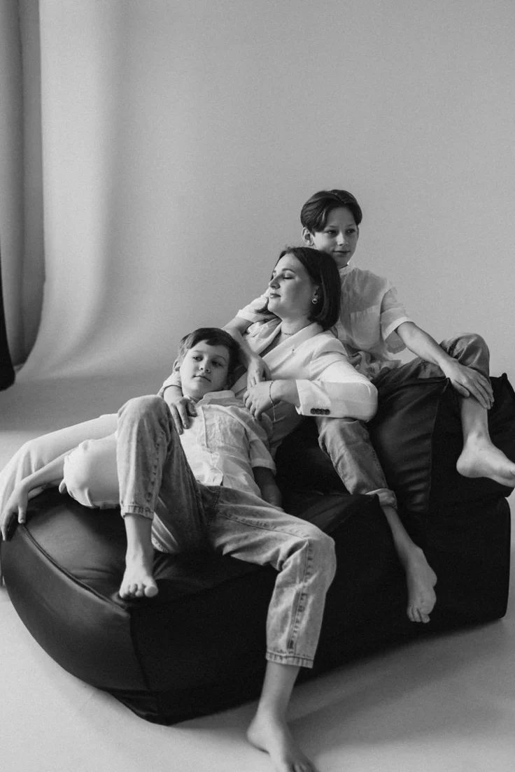 Lifestyle family portrait